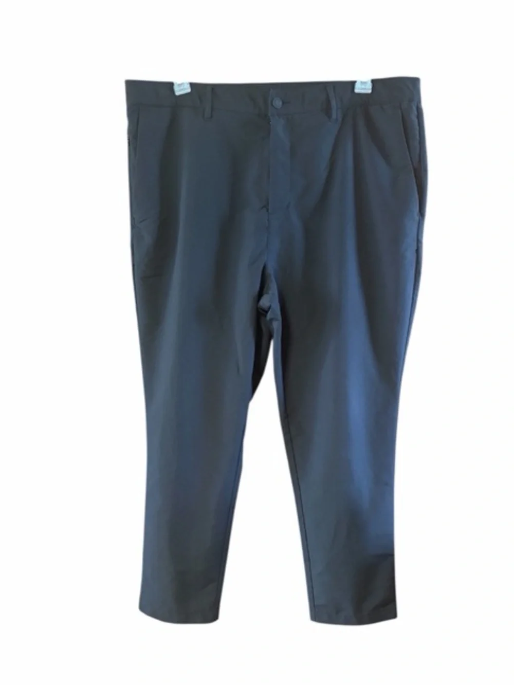 Banana Republic Men's Black Flat Front Dress Pants‎